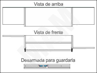 Mini escritorio para proyectos