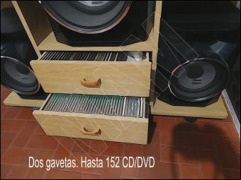 mesas modulares para equipos de audio