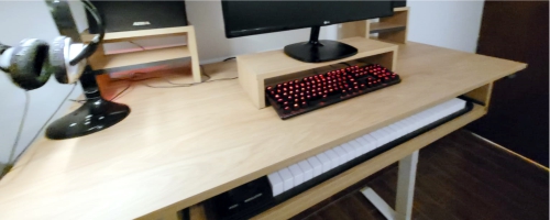 Escritorio para teclado